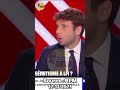 Bompard recadre Benjamin Duhamel en direct 🔥