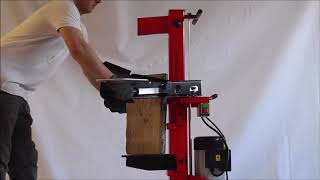 FOREST MASTER ELECTRIC HYDRAULIC VERTICAL 8 TON LOG SPLITTER - FM8VE