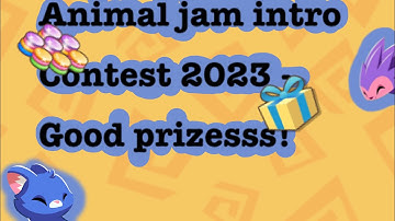 #LuigiPandasIntros Animal Jam Open Intro Contest! [GOOD PRIZE 🏆]