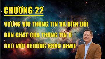 Chương 22: Vướng Víu Thông Tin Và Biến Đổi Bản Chất Của Thông Tin Ở Các Môi Trường Khác Nhau