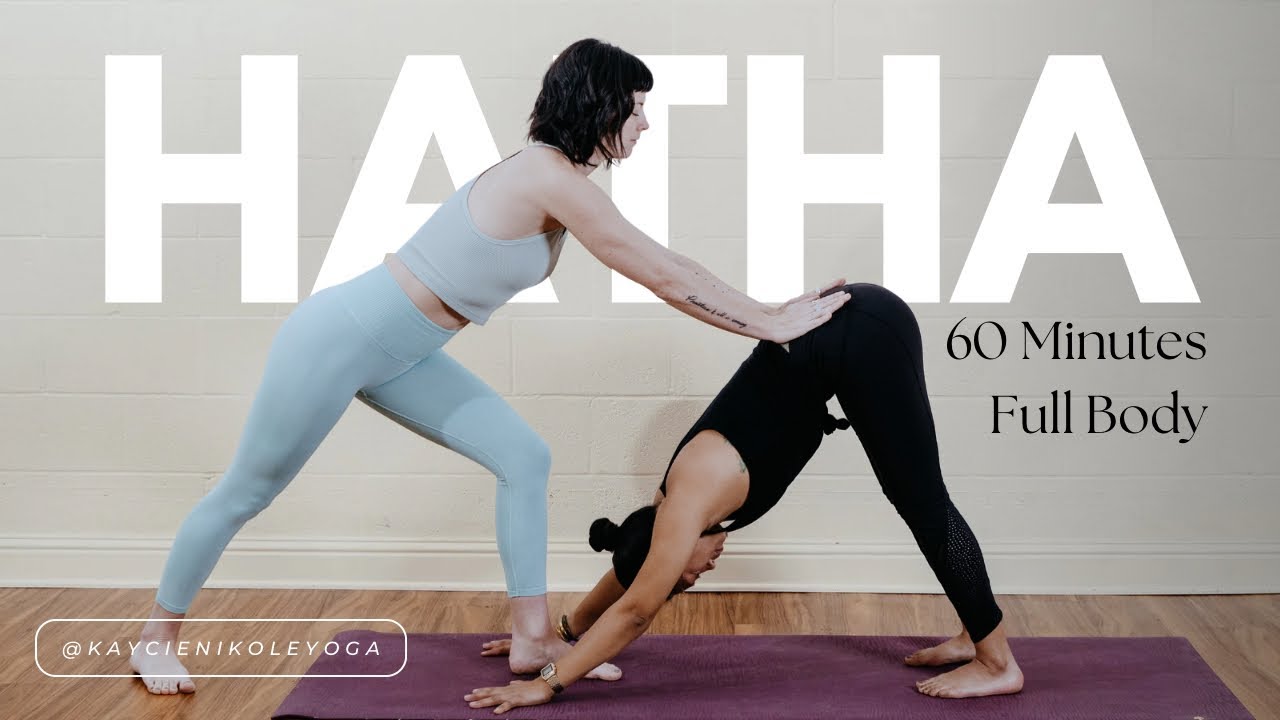 Full Body Yoga Class: 60 Minute Hatha - YouTube