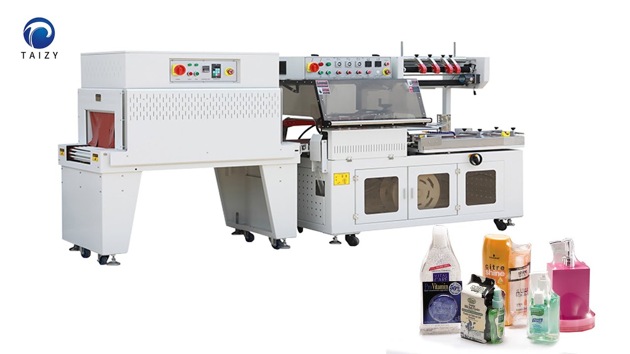 Automatic shrink wrap machine Automatic heat shrink cutter YouTube