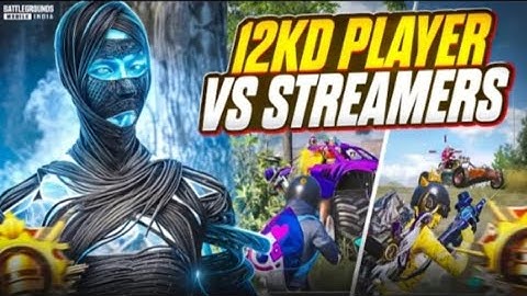 King 👑 12 Kd Player vs STREAMER