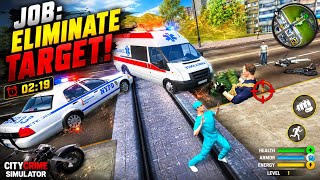 City crime simulator 🤩😜all bikes park on the roop 🥳 PkGamerOp ,Android games mobile realistic screenshot 1