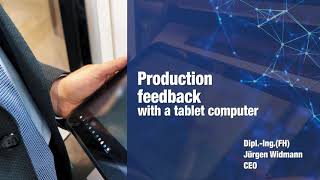 Production data collection, production feedback with a tablet computer | EVOcompetition