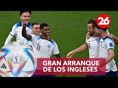 Comenzó el Grupo "B" | Inglaterra 6 - Irán 2