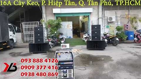 Line Array 30 Neo Cao Cấp 2 Treble - Sub Hầm Khủng | Điện Máy ruby