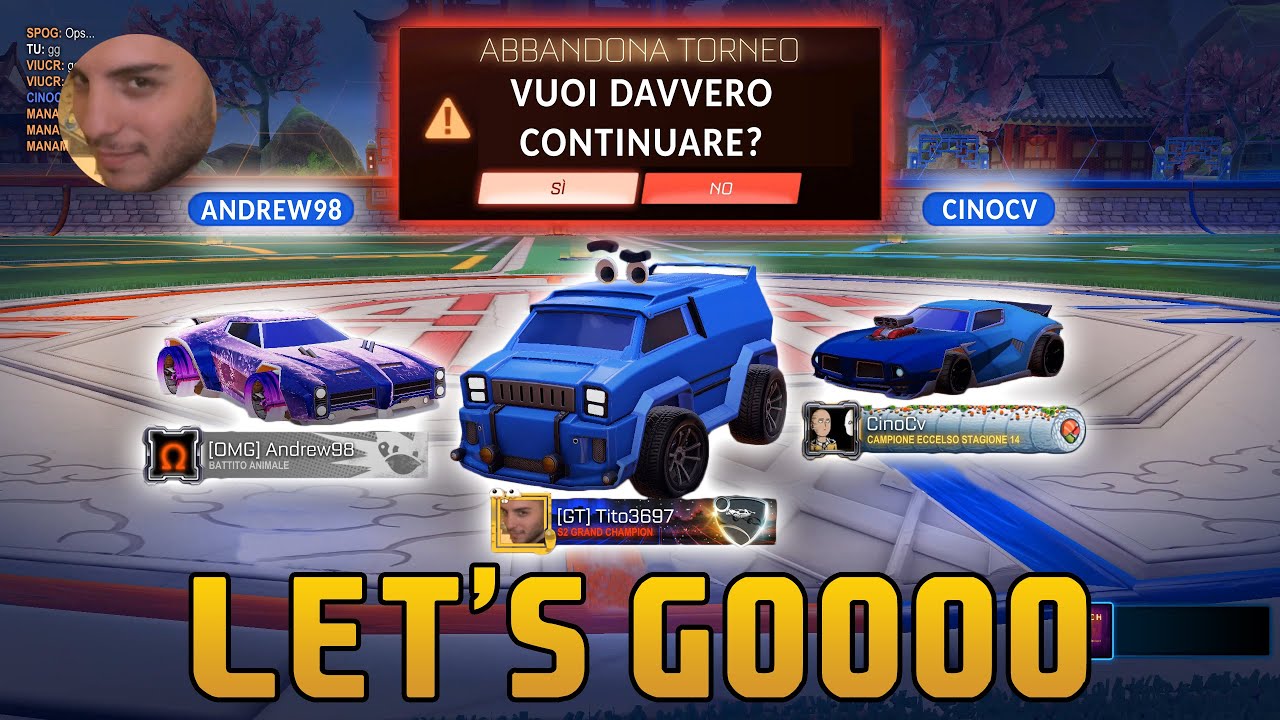 “A REGÀ HO QUITTATO IL TORNEO” - ROCKET LEAGUE