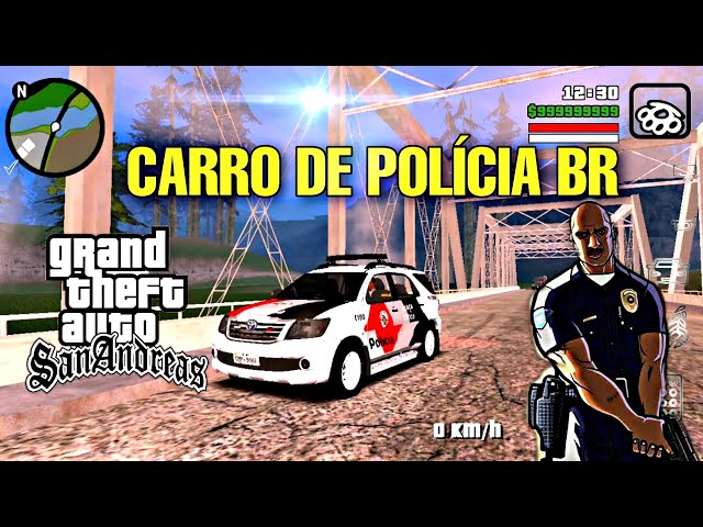 SAIU!! GTA V ANDROID POLICIA 24 HORAS!! +GRÁFICOS E EFEITOS ORIGINAIS (MOD  GTA SA) - video Dailymotion