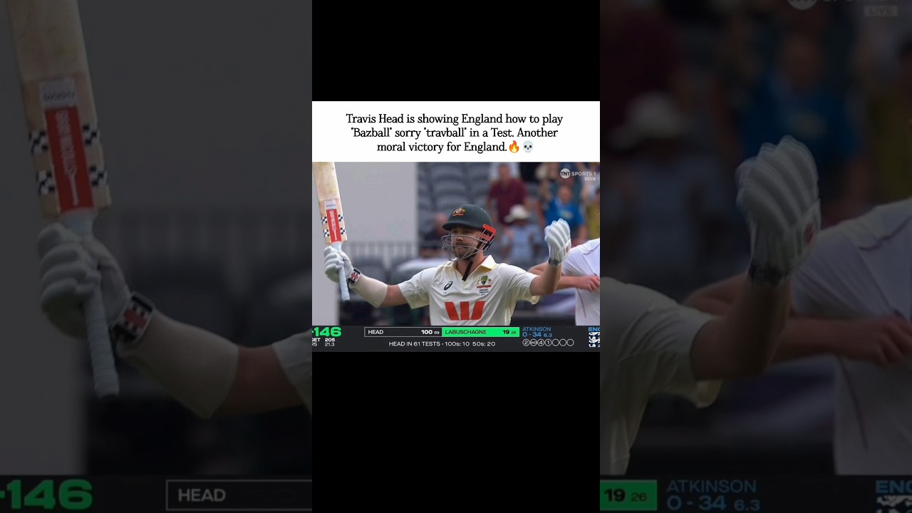 Travis head is showing england how to play "Bazball" sorry "travball" in a test🔥💀|