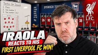 Exclusive! Andoni Iraola reacts to his first win as Liverpool manager