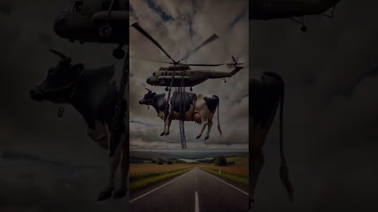 very nice viral video cow transport in factory for meat 
