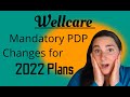 Wellcare 2022 PDP Changes