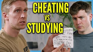 When Cheating Is Harder Than Studying...