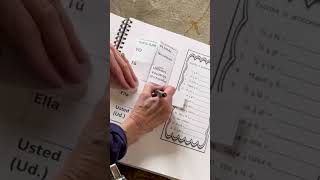Spanish Subject Pronouns Flipbook and Interactive Notebook Activity