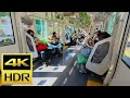 Japanese Train Ride with a GoPro - 4K HDR