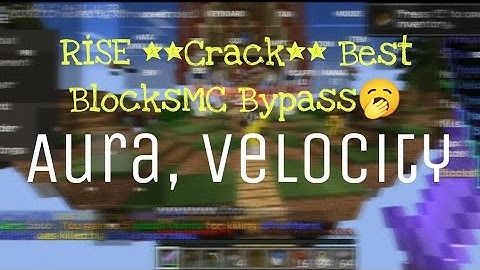 Rise **CRACK** BEST BlocksMC Bypass