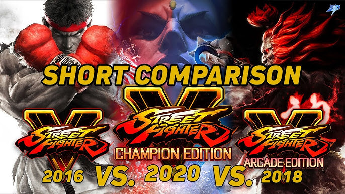STREET FIGHTER V CHAMPION EDITION Official Online Manual