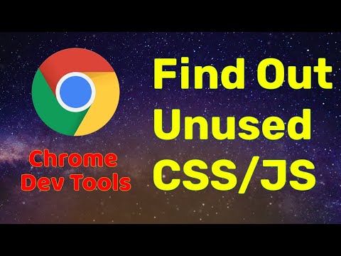 Chrome Dev Tools: Узнать неиспользуемый код CSS/JS