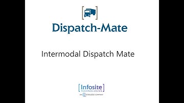 Intermodal Dispatch Mate
