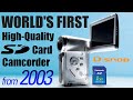 Panasonic D-Snap - The $1000 SD Card camcorder from 2003!