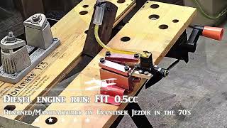 Diesel Engine Run Fit 0.5Cc