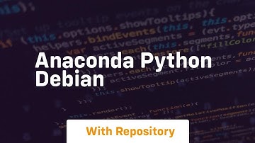 anaconda python debian