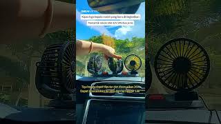 Kipas Angin dashboard Mobil /truk 3 Kepala 12-24 Volt   https://id.shp.ee/8eejnecu?smtt=0.0.9
