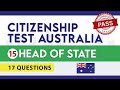 2026 UPDATED CITIZENSHIP TEST AUSTRALIA ― Head of State