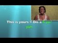 @JamaicanSinting-LESSON 3- Learn Basic Jamaican Patois- Possessive Pronouns