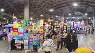 360 Video - Anime Expo 2023 Day1 - Artist Alley