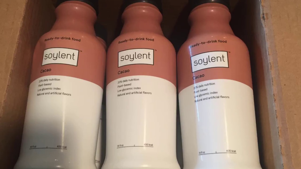 Soylent Meal Replacement Drink - YouTube
