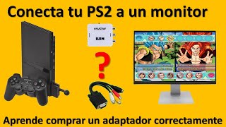 COMO CONECTAR MI PS2 A UN MONITOR | MI ADAPTADOR NO FUNCIONA.