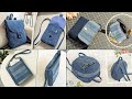 4 old jeans ideas  diy denim bags and purse  compilation  bag tutorial  upcycle craft