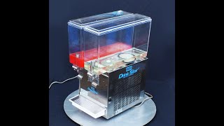 21/04/2023 中古 ドリンクスター ＤＳ－１０Ｗ 二連式 コールドドリンク ディスペンサー 厨房 店舗 業務用