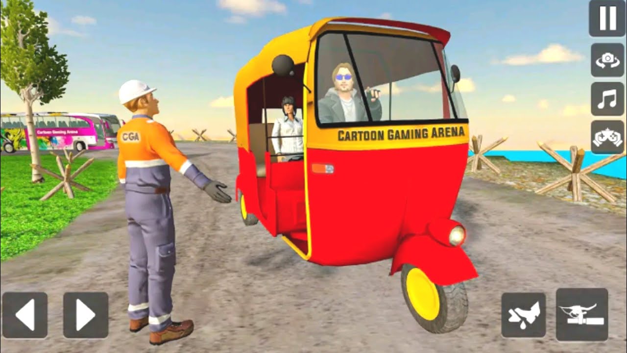 3D Tuk Tuk Auto Rickshaw Drive Android Gameplay - YouTube