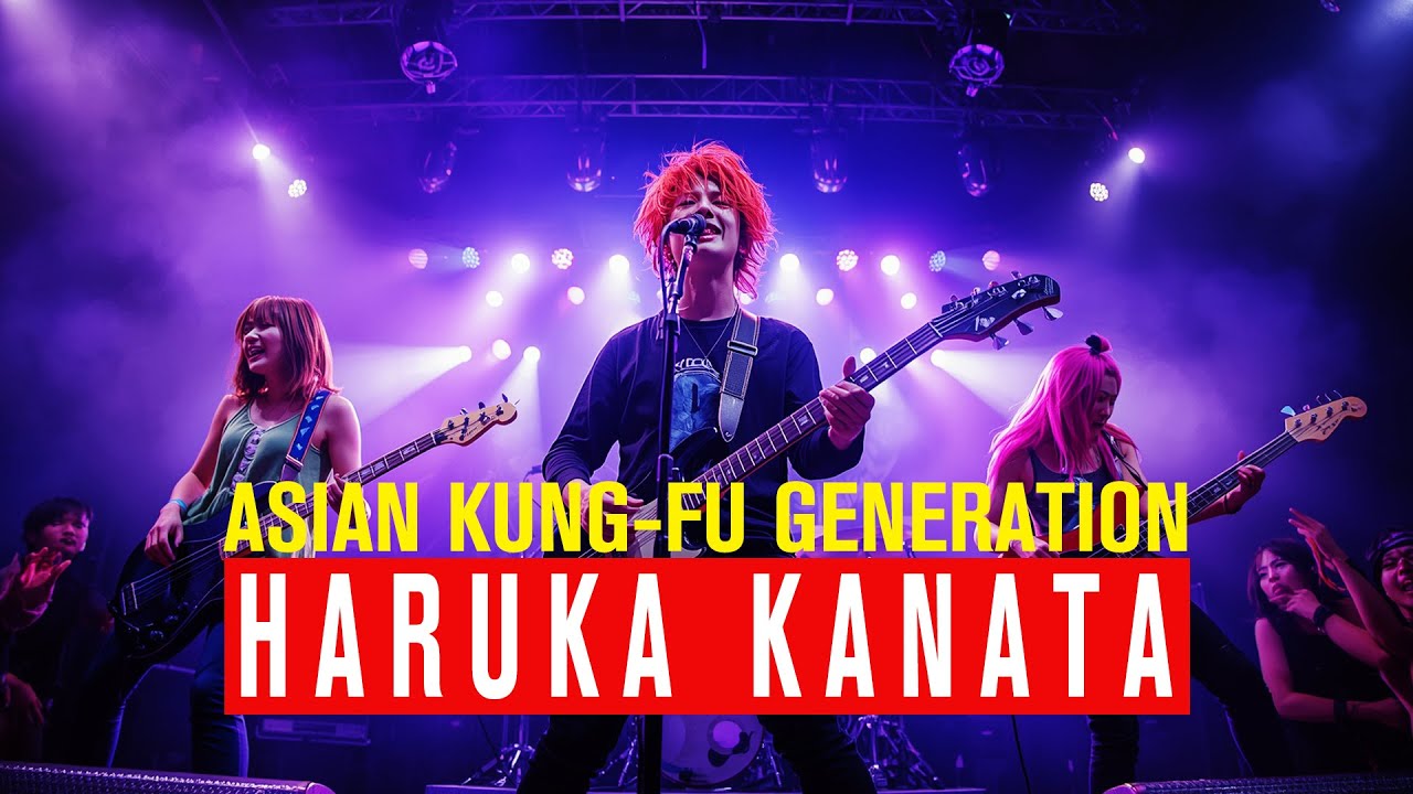 Naruto Opening 2: Haruka Kanata AI Rock Cover | Asian Kung-Fu Generation