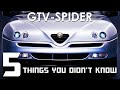 5 Things You Didn't Know About The Alfa Romeo GTV and Spider "916"