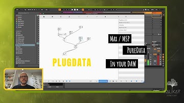 PLUGDATA - Max & PureData in your DAW