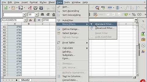 Libreoffice | Calc - Remove duplicate entries