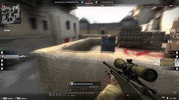 CS:GO 1v4 epic ninja clutch