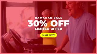 Get ready to stay active this holy month with our top rates Fitness Equipment