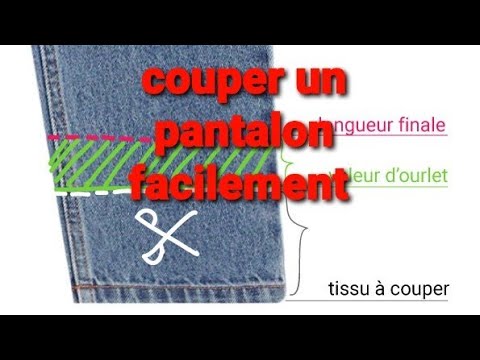 Vidéo: Comment Couper Un Pantalon