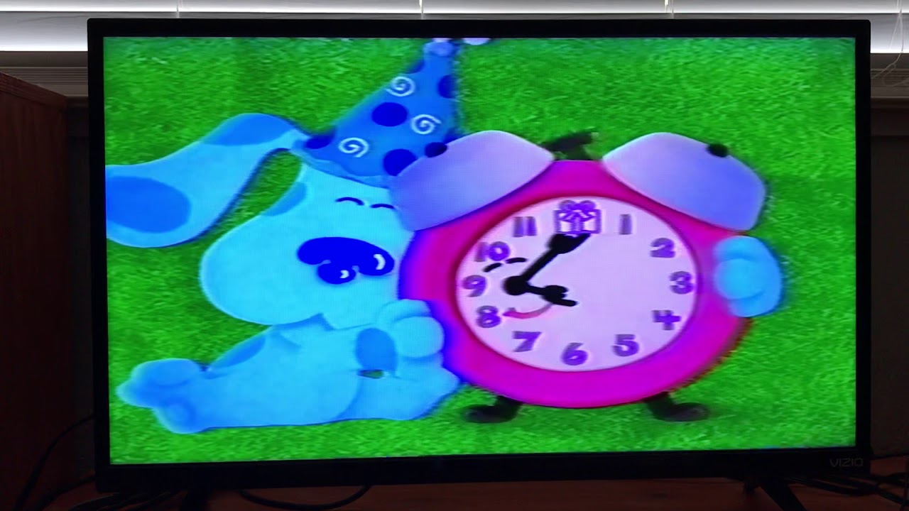 Opening To Blues Clues Blues Birthday Vhs A Blues Clues Special My