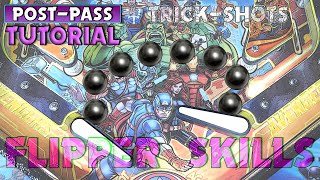 Pinball Flipper Skills | Post Pass | Improve your flipper technique | Tutorial, Tips & Trick Shots screenshot 4