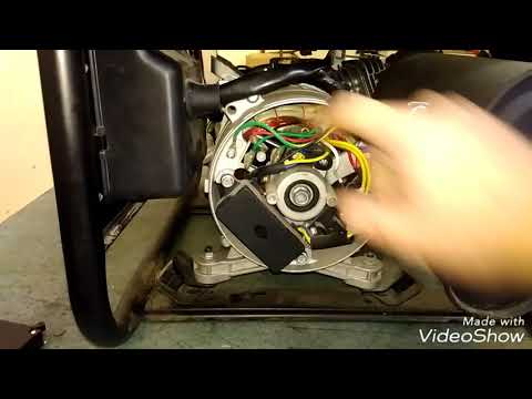 Бензогенератор 2.2 кВт, как работает АVR/Automatic volt regulator in the gasoline generator