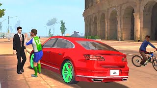 Taxi Sim 2020 🚖👮‍♀️ 로마 지도 미친 택시 운전사 사고 - BEST 2021 자동차 시뮬레이터 게임 Android/IOS 게임 플레이 screenshot 4