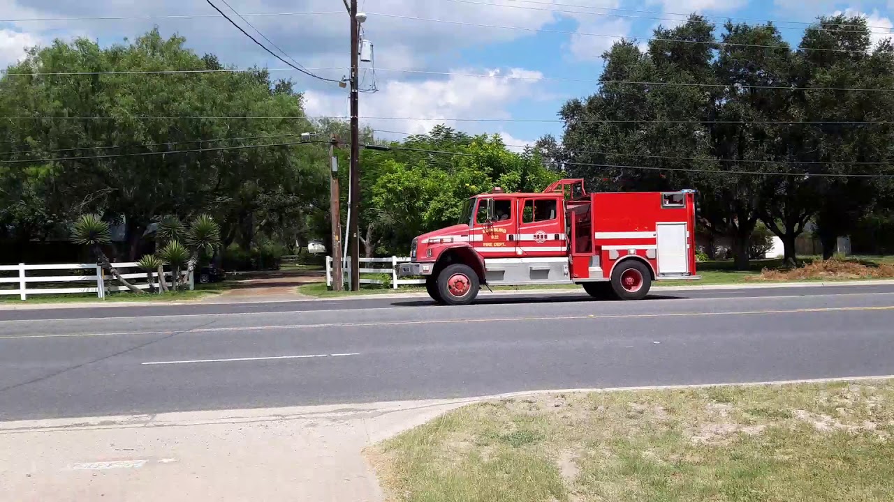 Edinburg fire department responding to a call YouTube