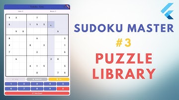 🎮 Build Sudoku in Flutter - Episode 3: Puzzle Library
