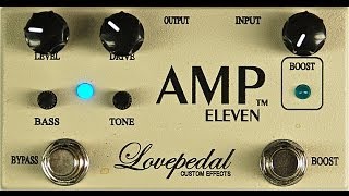 現在在庫あり 超貴重！lovepedal AMP ELEVEN aged bone エフェクター